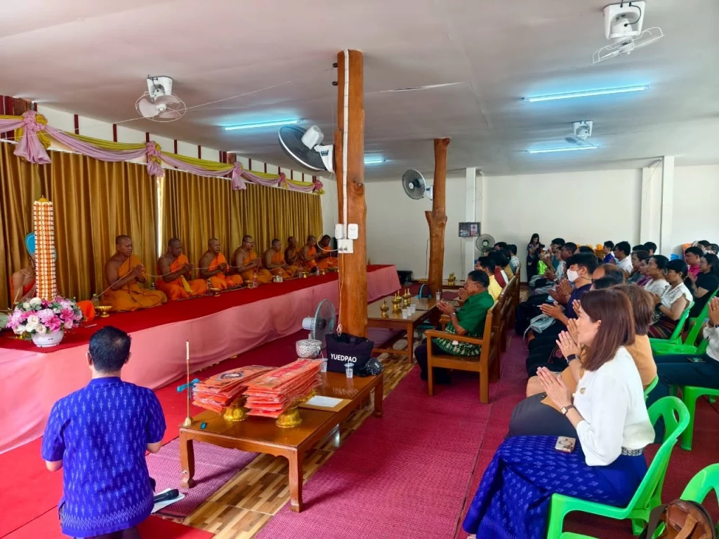 คณะวิทยาการจัดการร่วมพิธีถวายเทียนพรรษา เนื่องในวันเข้าพรรษา image