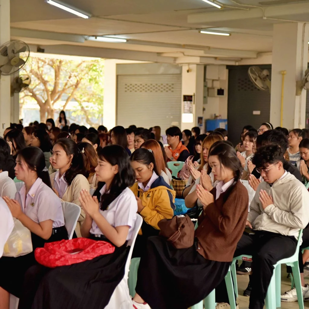 พิธีทำบุญตักบาตรข้าวสารอาหารแห้ง วันเสาร์ที่ 17 มกราคม 2569 616782696 1450985207038779 8278541152863054852 n