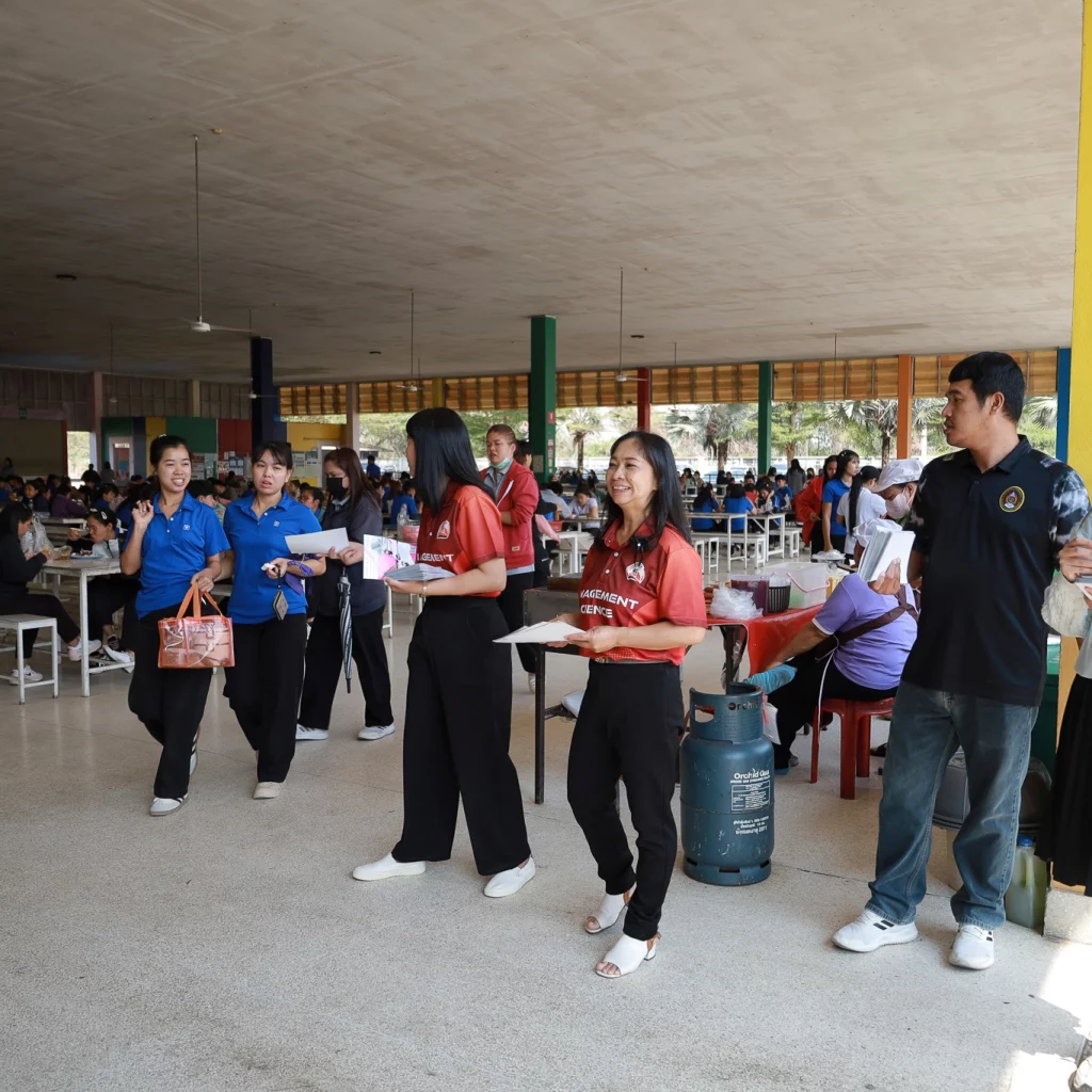 คณะวิทยาการจัดการ ลงพื้นแนะแนวการศึกษาต่อหลักสูตรสำหรับคนทำงาน เรียนไปด้วย ทำงานไปด้วยได้จริง 623790159 1460904216046878 1939268440065234961 n